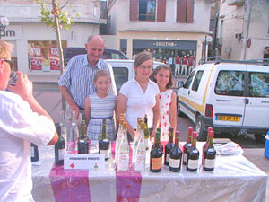 Local wine for sale. Copyright 2010 by Marlane O'Neill. All rights reserved.