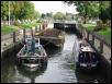Lock with Barge
